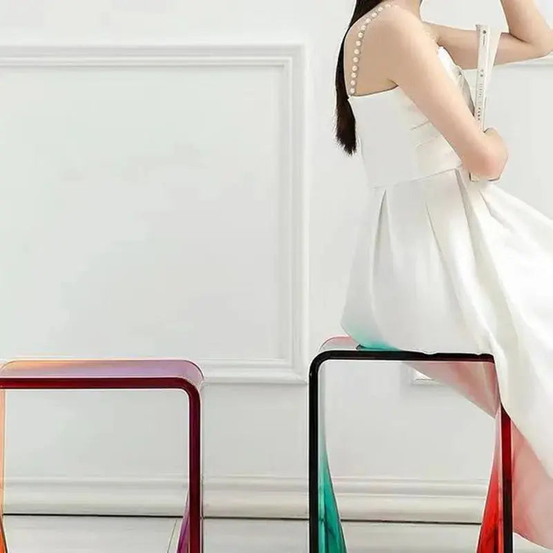 Table de Chevet en Verre