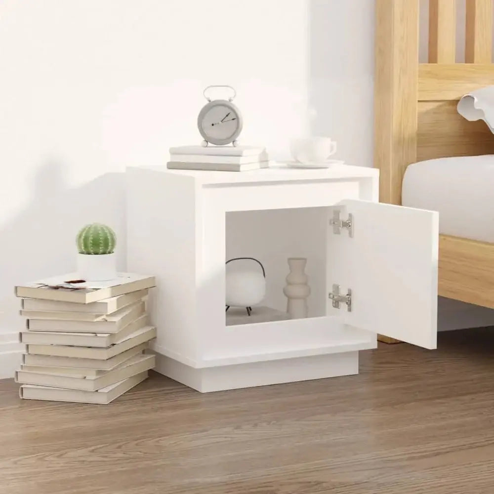Table de Chevet Blanc