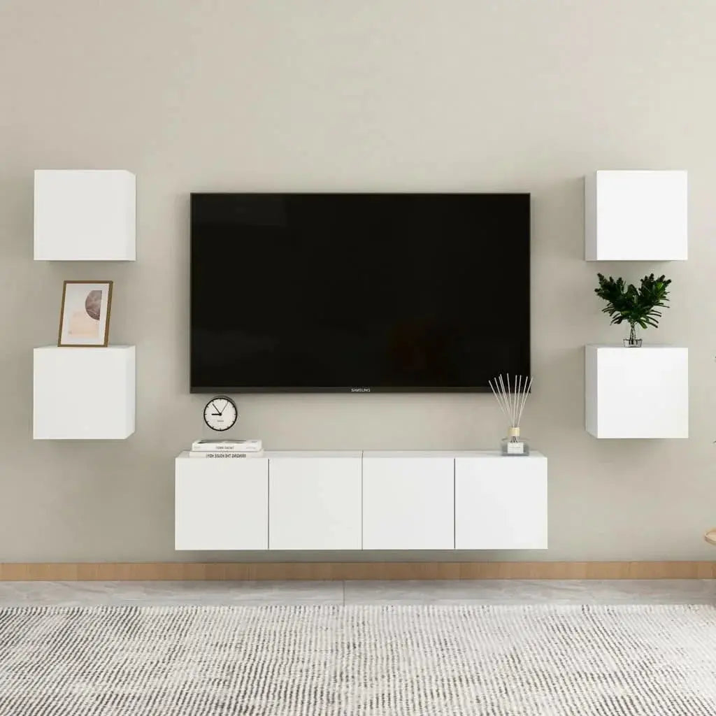 Table de Chevet Blanche Lot de 2