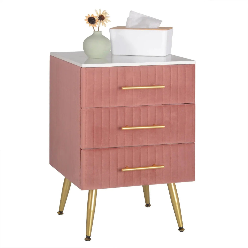 Table de Chevet Rose Beau Chevet