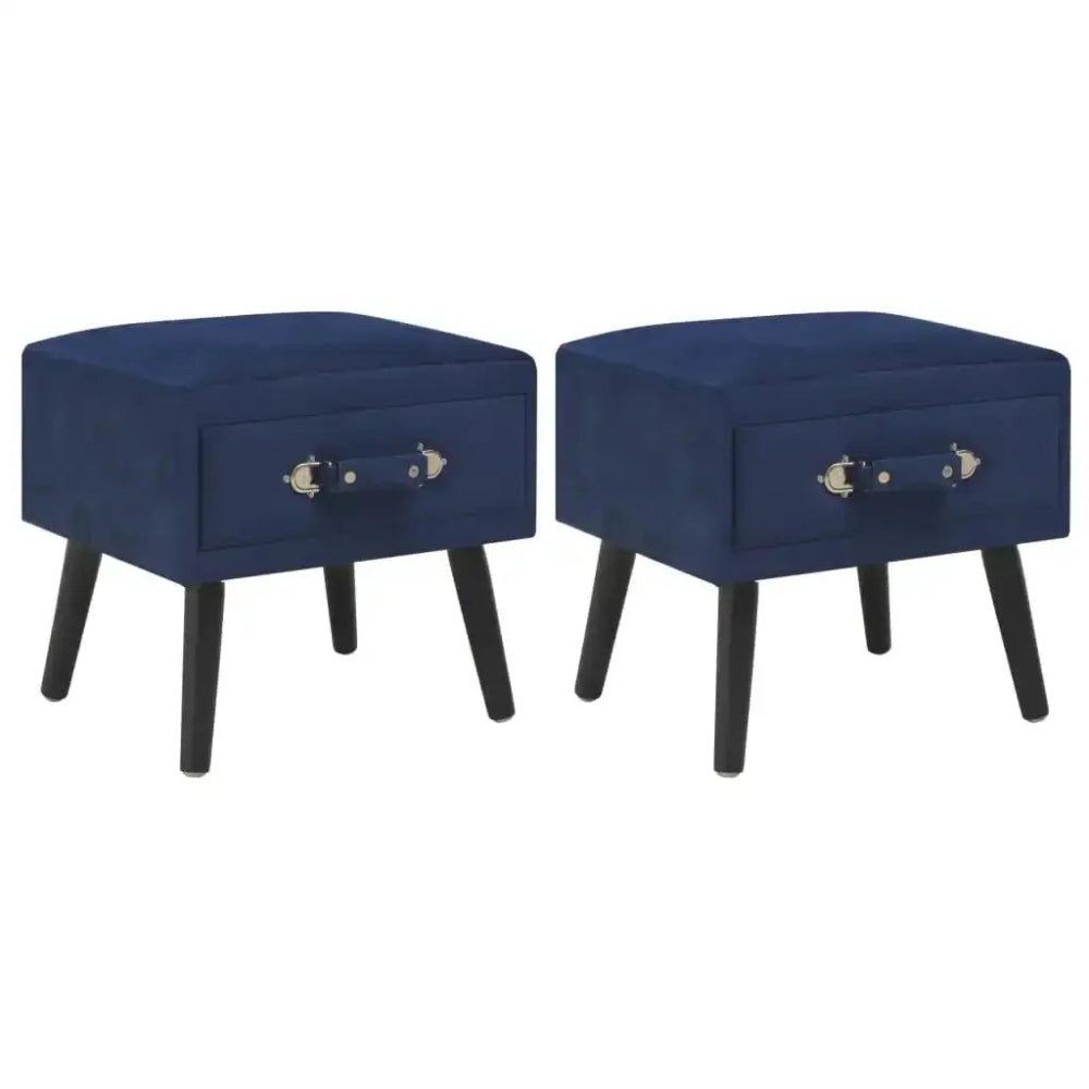 Table de Chevet Scandinave Bleu Beau Chevet
