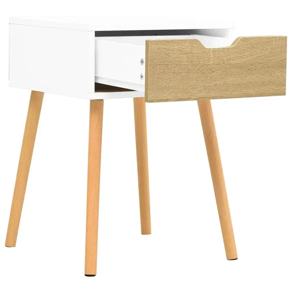 Table de Chevet Scandinave Lot de 2