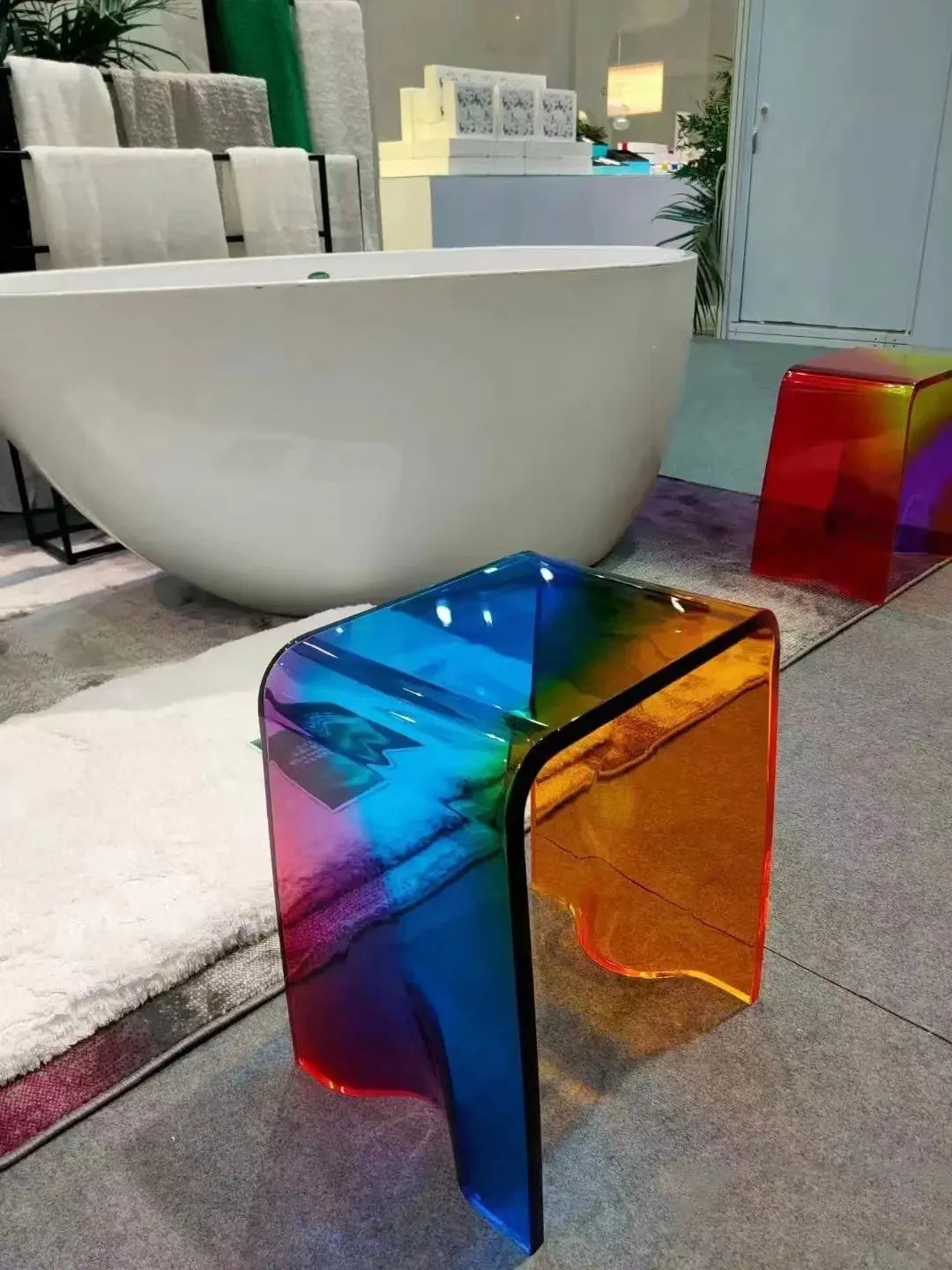 Table de Chevet en Verre Beau Chevet