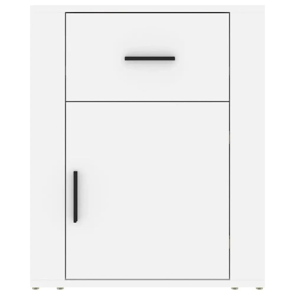 Table de Nuit Blanc Beau Chevet