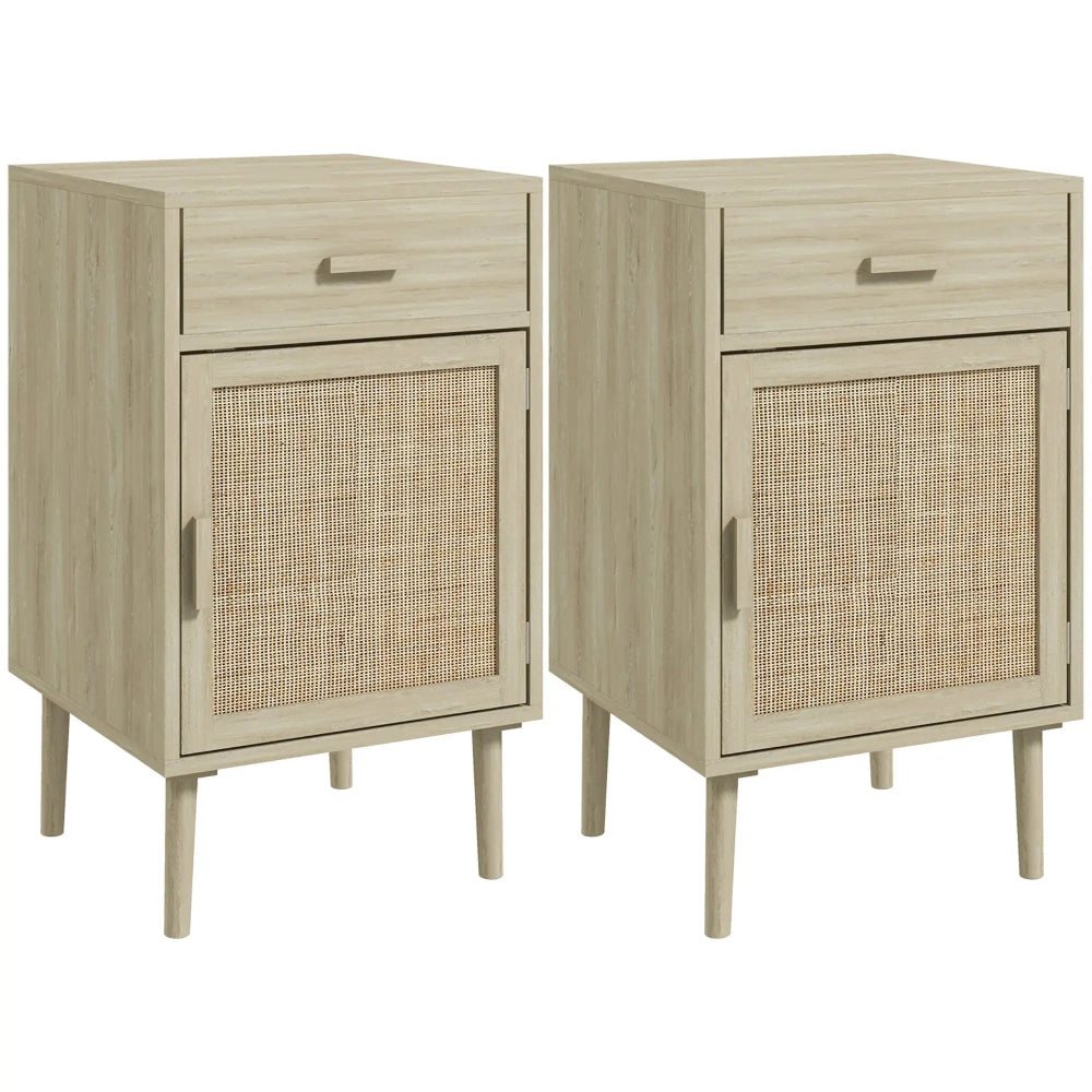 Tables de Chevet Rotin Beau Chevet