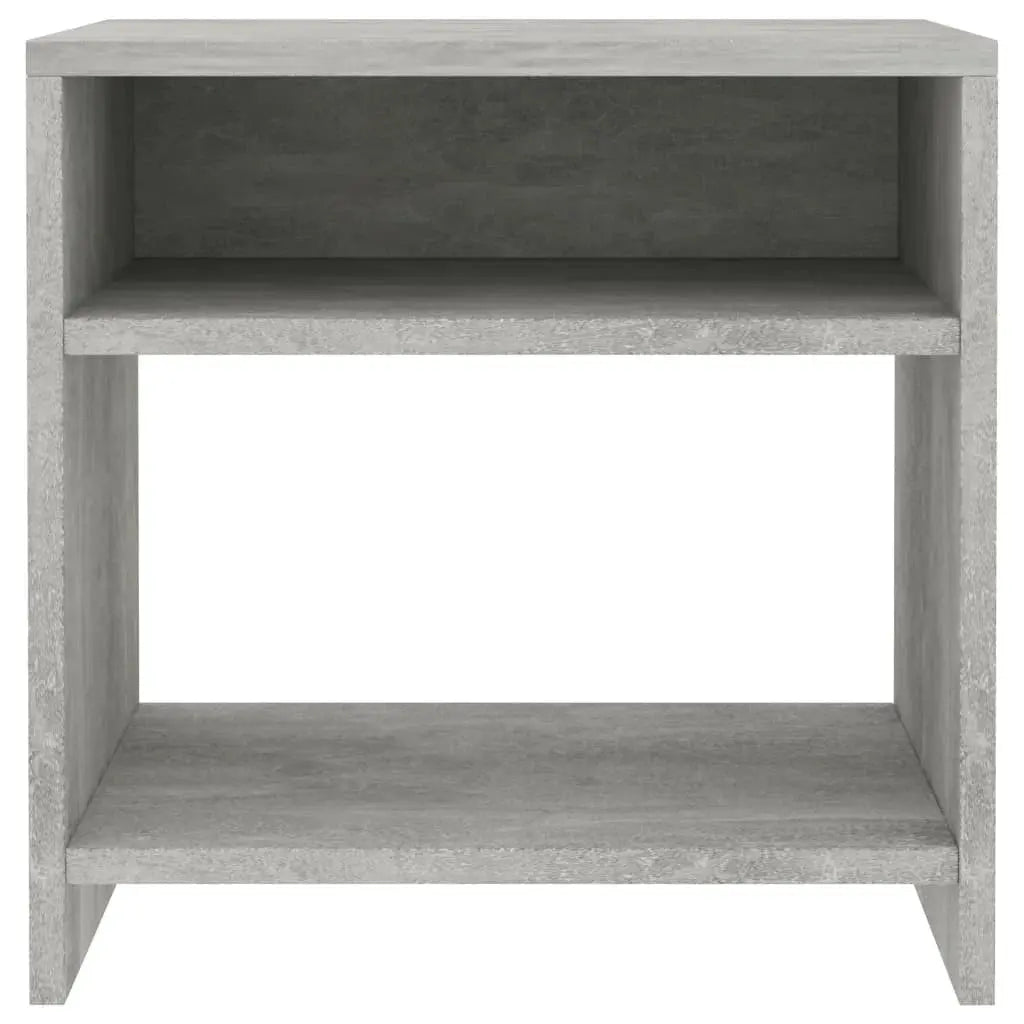 Lot de 2 Table de Chevet Gris Beau Chevet