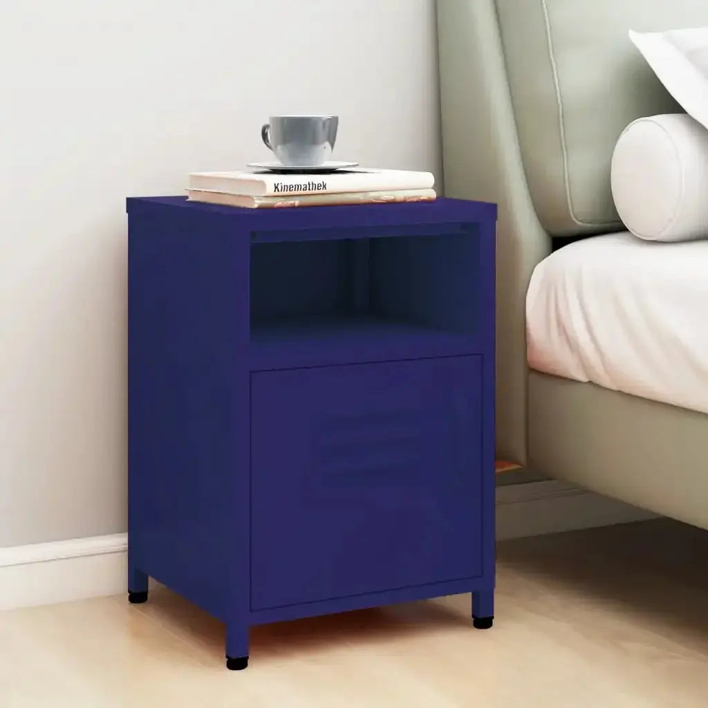 Table de Chevet Bleu Marine Beau Chevet
