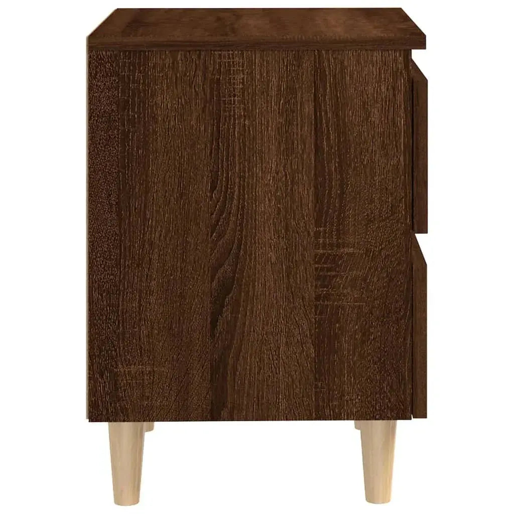 Table de Chevet Bois Foncé Beau Chevet