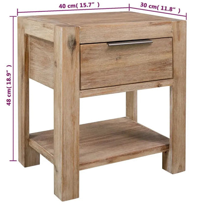 Table de Chevet Bois Massif