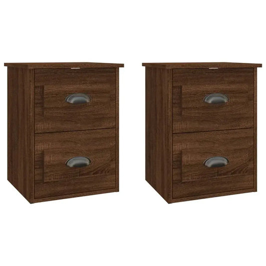 Table de Chevet Bois lot de 2