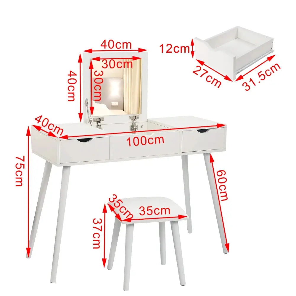 Table de Chevet Miroir