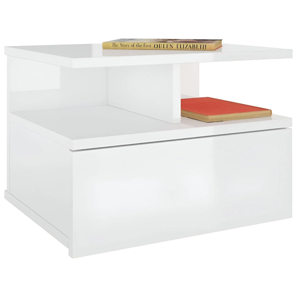 Table de Chevet Suspendus Blanche Beau Chevet