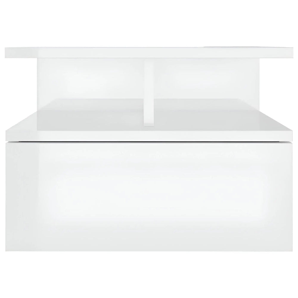 Table de Chevet Suspendus Blanche Beau Chevet