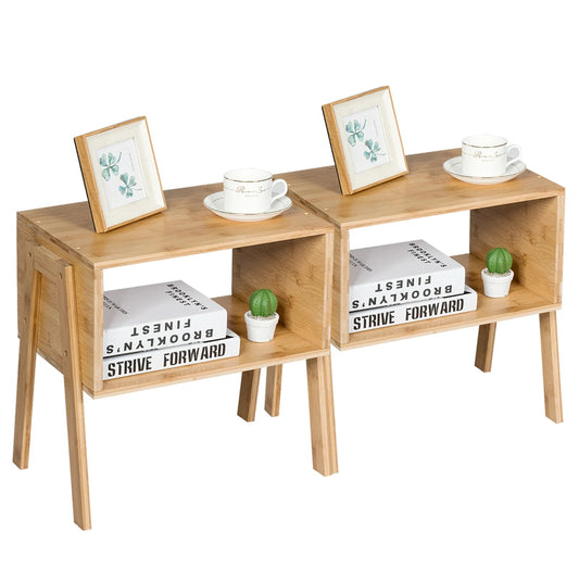 Table de Nuit Bambou Beau Chevet