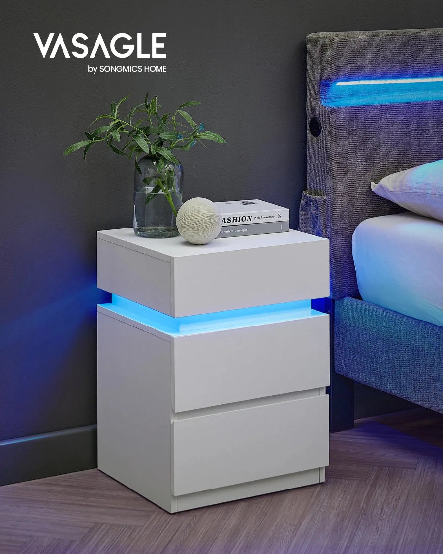 Table de Nuit Led Beau Chevet
