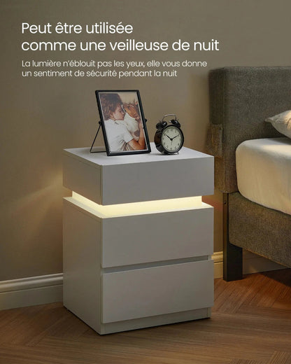 Table de Nuit Led Beau Chevet